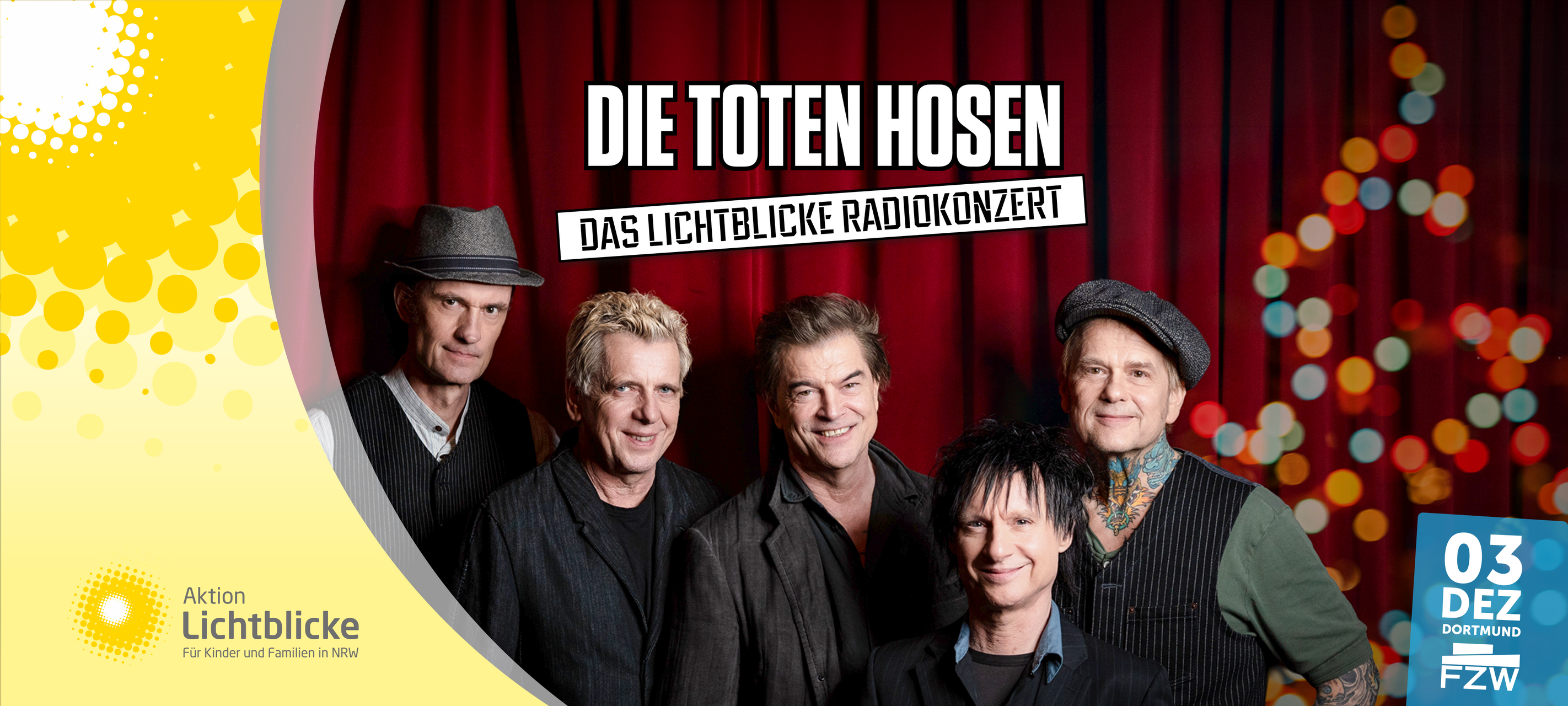 Die Toten Hosen live - Das Lichtblicke Radiokonzert am 3. Dezember