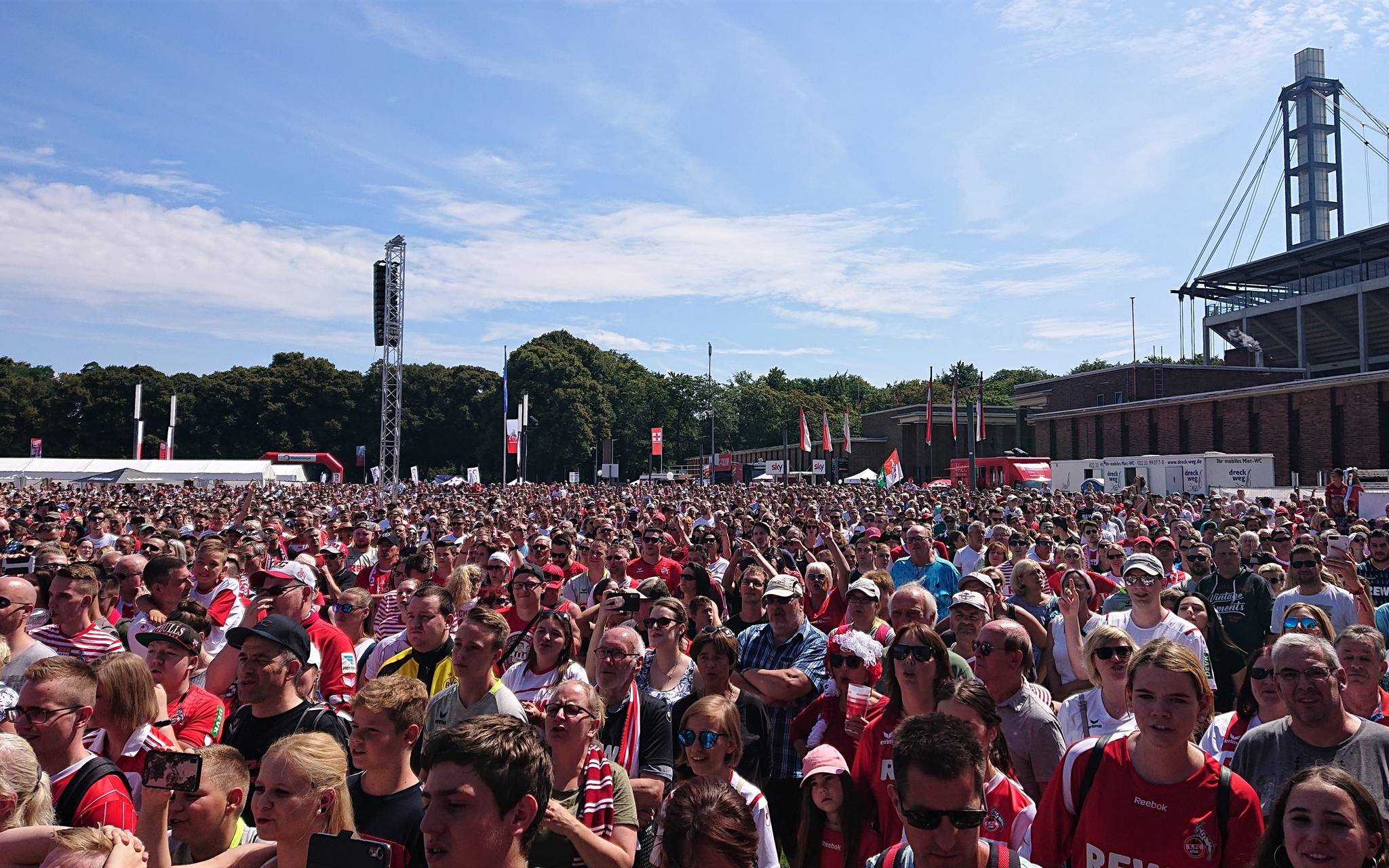 Saisoneröffnungsfeier beim 1. FC Köln