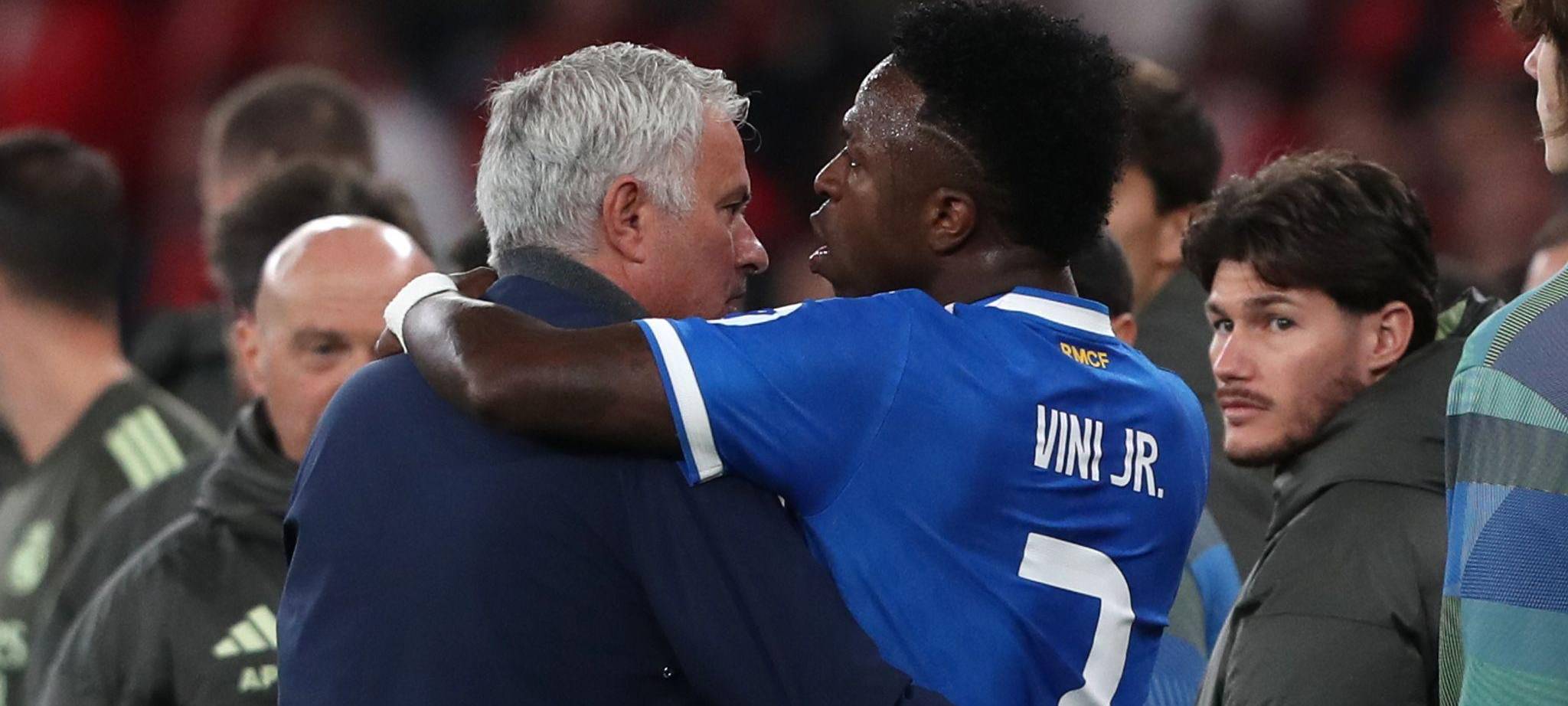 José Mourinho und Vinícius Júnior